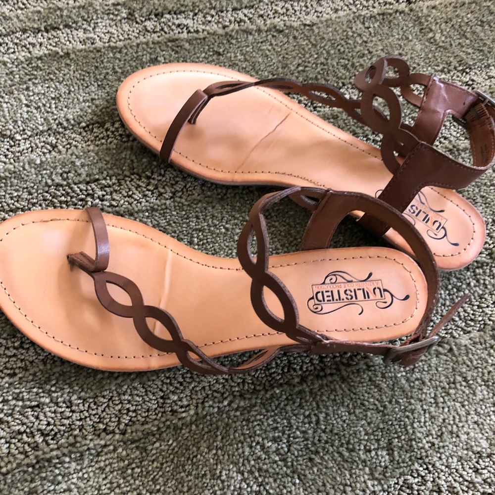 Wedge Ankle Sandal